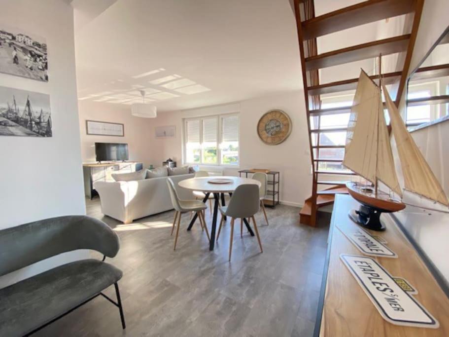 埃塔普勒La Capitainerie Beau Duplex Face Port De Plaisance公寓 外观 照片